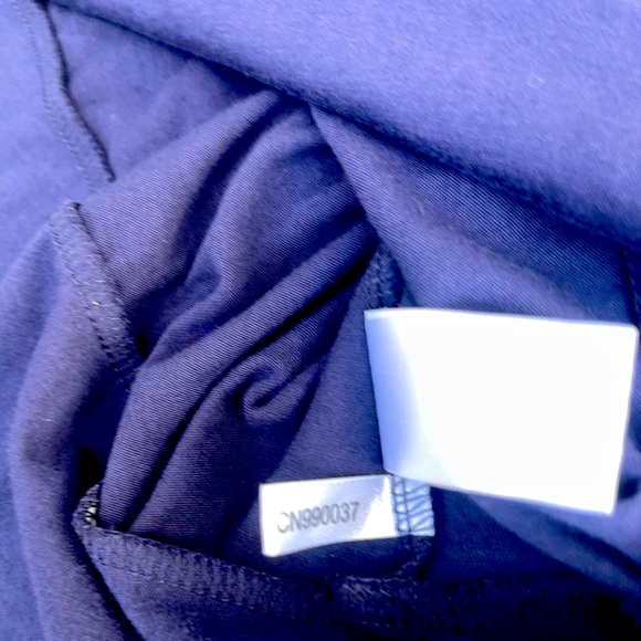 New York Blue Sleeveless Dress with Studded Neckline and tassels size S new - Picture 16 of 16